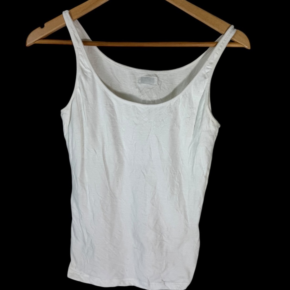 Dolce & Gabbana Intimo White Cotton Tank Top Sz (Italy) XL